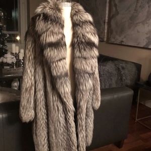 Ladies Stroller length Silver fox